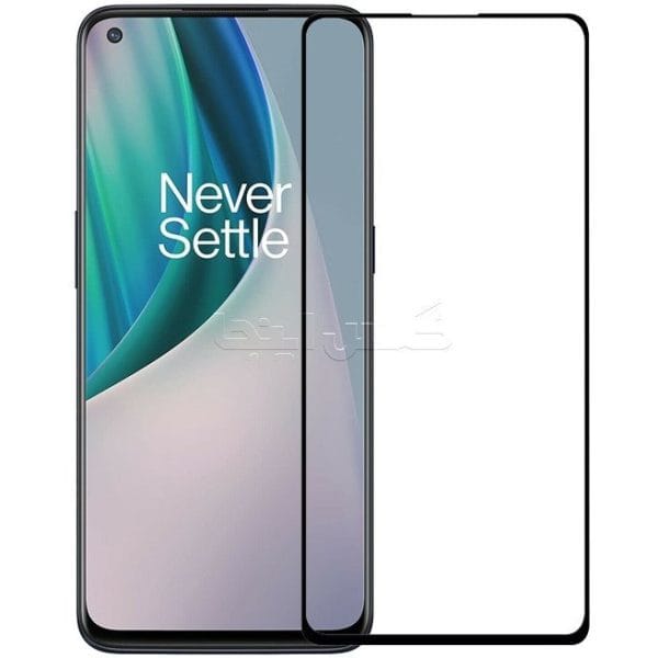 محافظ صفحه نمایش شهر گلس مدل فول FULL مناسب برای گوشی موبایل وان پلاس Nord N100