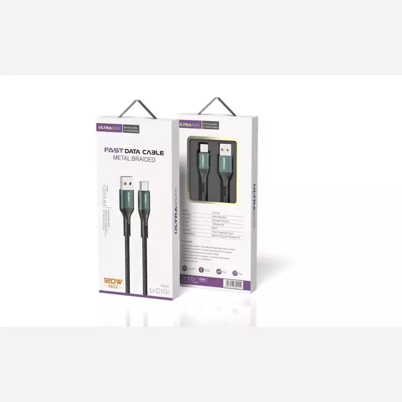 کابل شارژ فست ULTRASUR Type-C مدل U-C10C