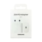 شارژر دیواری 25وات سامسونگ A16 همراه کابل تبدیل دو سر Type-C - Image 5