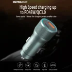شارژر فندکی 48 وات اولتراسور ULTRASUR مدل U-B1 با گارانتی 12 ماهه آسان توزیع - Image 3