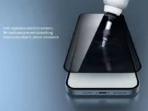 محافظ صفحه نمایش گلس پرایوسی آیفون 14PROMAX - Image 3