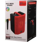 اسپیکر بلوتوثی SING-E مدل ZQS 1493 + به همراه میکروفون - Image 5