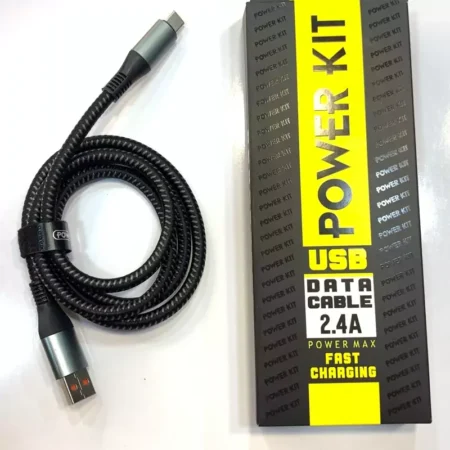 کابل شارژ 2 سر تایپسی POWER KIT مدل کنفی