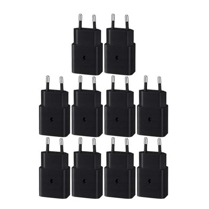 آداپتور شارژر 15 وات USB سامسونگ مجموعه 10 عددی آسان توزیع https://asantozi.com