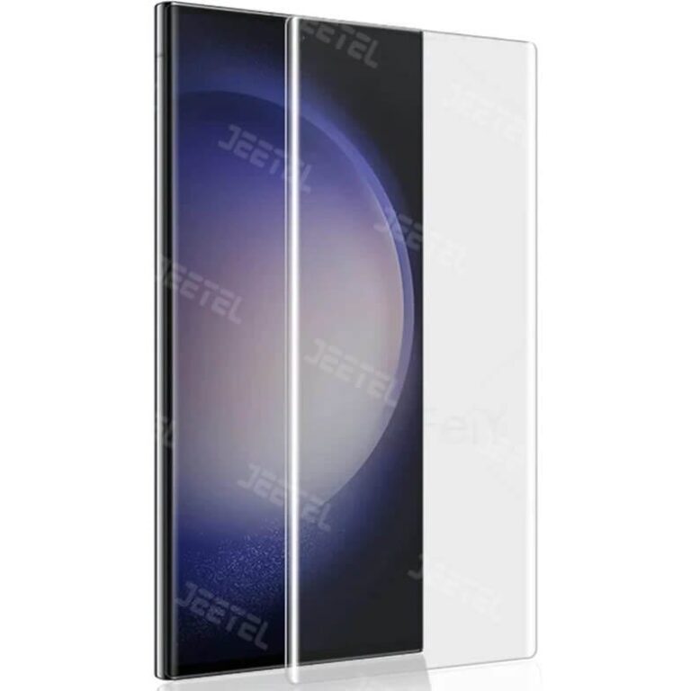 محافظ صفحه نمایش گلس UV سامسونگ S21 Ultra