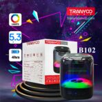 اسپیکر بلوتوثی رقص نور دار ترانیو Tranyoo مدل b102 - Image 4