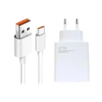 شارژر دیواری شیائومی 67 وات به همراه کابل تبدیل USB-C
