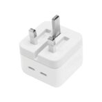 شارژر دیواری 35 وات اورجینال اپل مدل Dual Port USB-C - Image 6