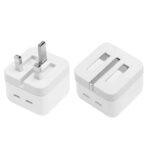 شارژر دیواری 35 وات اورجینال اپل مدل Dual Port USB-C