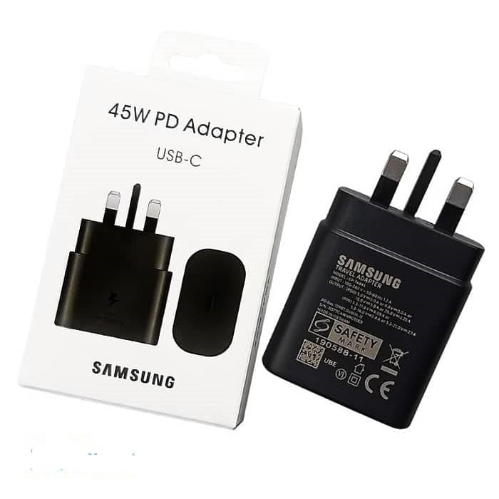 آداپتور شارژر 45 وات اورجینال سامسونگ S24FE samsung