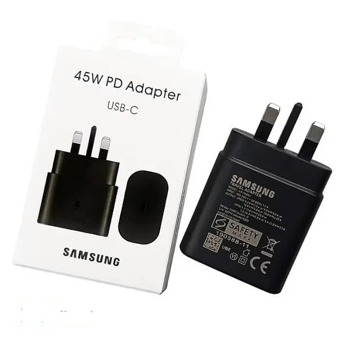 آداپتور شارژر 45 وات اورجینال سامسونگ S24FE samsung