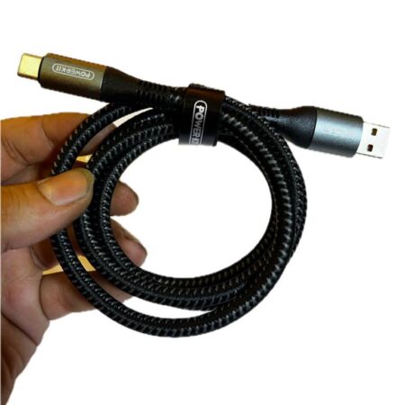 کابل شارژ USB به تایپسی POWER KIT مدل کنفی