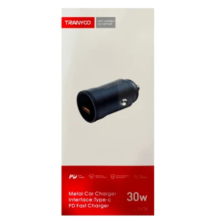 شارژر فندکی 30 وات ترانیو Tranyoo مدل T-C26