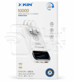 پاور بانک وایرلس XKIN مدل XK-PB216 به همراه 3 کابل اضطراری سرخود