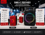 اسپیکر بلوتوثی SING-E مدل ZQS 1493 + به همراه میکروفون