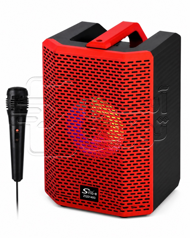 اسپیکر بلوتوثی SING-E مدل ZQS 1493 + به همراه میکروفون