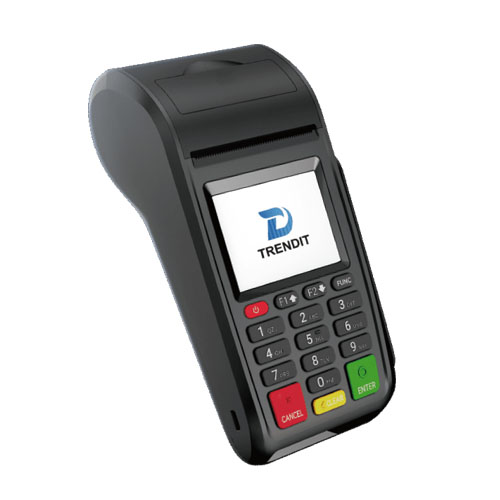 دستگاه کارتخوان سیار TRENDIT مدل T3 آسان توزیع https://asantozi.com