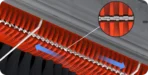 برس کاتر جارو رباتیک X20 max automatic hair cutting brush