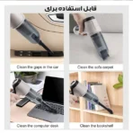 جارو شارژی خودرو مدل jb-107 vacuum cleaner https://asantozi.com