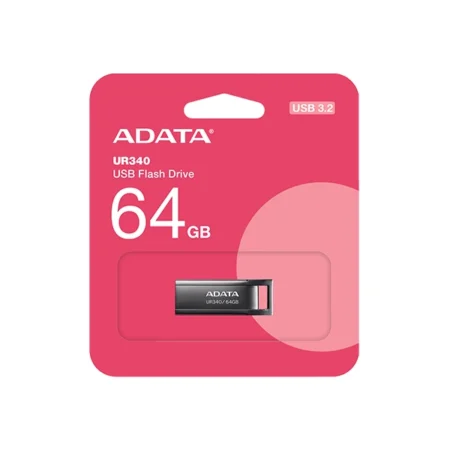فلش مموری ای دیتا ADATA UR340 ظرفیت 64 گیگابایت آسان توزیع https://asantozi.com