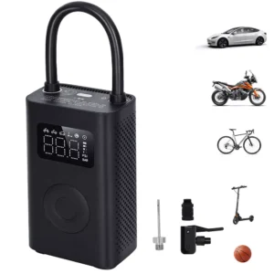 پمپ باد شارژی از برند شیائومی Xiaomi portable Electric Air Compressor2