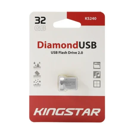 فلش مموری کینگ استار مدل KS240 ظرفیت 32 گیگابایت https://asantozi.com