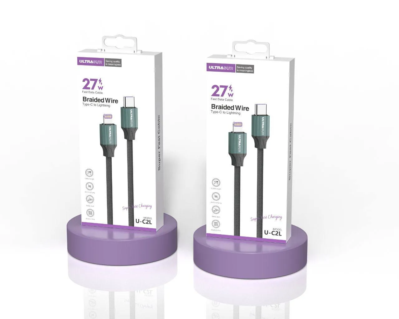 photo_2025-11-28_20-58-31 کابل شارژ Type-C to lightening اولتراسور ULTRASUR مدل U-C2L