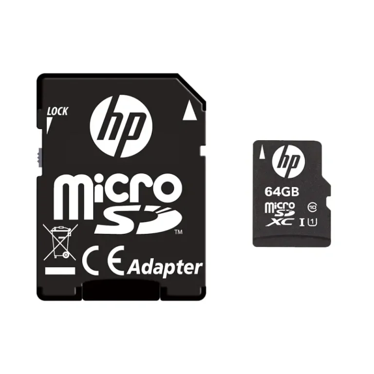 کارت حافظه MicroSDXC برند HP مدل Mi210 ظرفیت ۶۴ گیگابایت https://asantozi.com