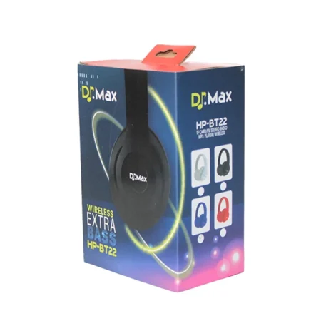 هدفون بی سیم دی جی مکس مدل HP-BT22 آسان توزیع https://asantozi.com/