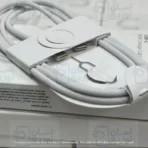 کابل شارژ اورجینال آیفون iphone سری 16 و 17 دوسر USB-C با گارانتی 12 ماهه آسان توزیع