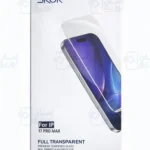 گلس محافظ صفحه بدون حاشیه آنتی استاتیک برند اسکور SKOR مدل آیفون iPhone 17 Pro Max-asantozi2