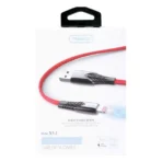 کابل فست شارژ آیفون USB به lightening ترانیو tranyoo مدل T-X5i با گارانتی 12 ماهه آسان توزیع