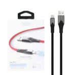 کابل فست شارژ آیفون USB به lightening ترانیو tranyoo مدل T-X5i با گارانتی 12 ماهه آسان توزیع