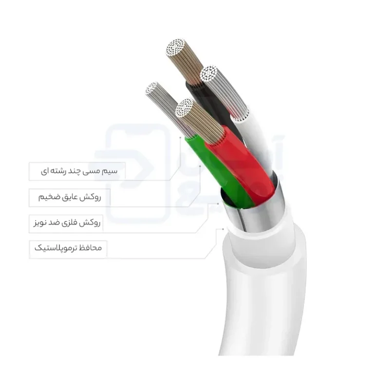 کابل شارژ اورجینال اپل مدل USB-C به lightening سری آیفون 13 و 14 ساخت تایوان8