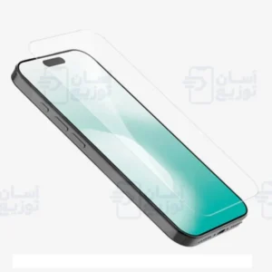 گلس محافظ صفحه بدون حاشیه آنتی استاتیک برند اسکور SKOR مدل آیفون 16pro