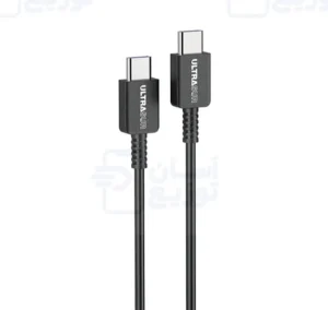 کابل شارژ دو سر تایپ سی اولتراسور Ultrasur مدل U-C11p با گارانتی 12 ماهه آسان توزیع