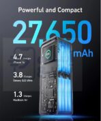 پاوربانک Anker انکر مدل A1340 ظرفیت 27650 میلی آمپر ساعت با گارانتی 12 ماهه آسان توزیع - Image 11