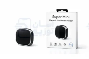 هولدر مگنتی سوپر مینی super mini مدل F12 دارای 4 آهنربای قوی مناسب برای انواع گوشی موبایل2