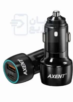 شارژر فندکی 48 وات 2خروجی اکسنت Axent مدل C01