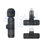 میکروفون یقه ای بی سیم مدل K8 تایپ سی + لایتنینگ5