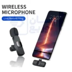 میکروفون یقه ای بی سیم مدل K8 تایپ سی + لایتنینگ6