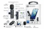 میکروفون یقه ای بی سیم مدل K8 تایپ سی + لایتنینگ7
