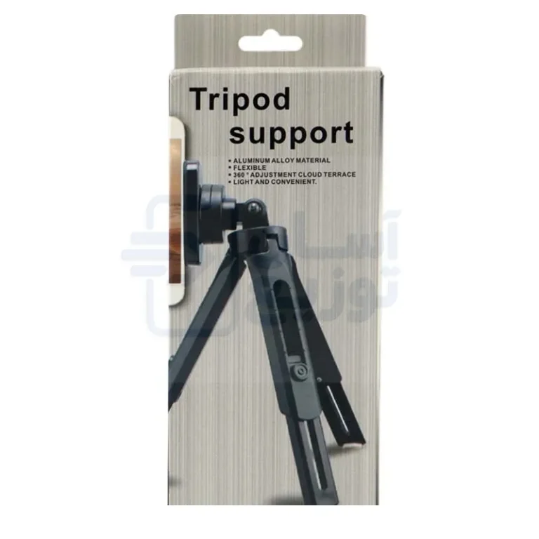 سه پایه نگهدارنده گوشی موبایل و دوربین و مونوپاد مدل tripod support مناسب برای فیلمبرداری و تولید محتوا1