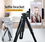 سه پایه نگهدارنده گوشی موبایل و دوربین و مونوپاد مدل tripod support مناسب برای فیلمبرداری و تولید محتوا2