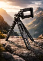 سه پایه نگهدارنده گوشی موبایل و دوربین و مونوپاد مدل tripod support مناسب برای فیلمبرداری و تولید محتوا8