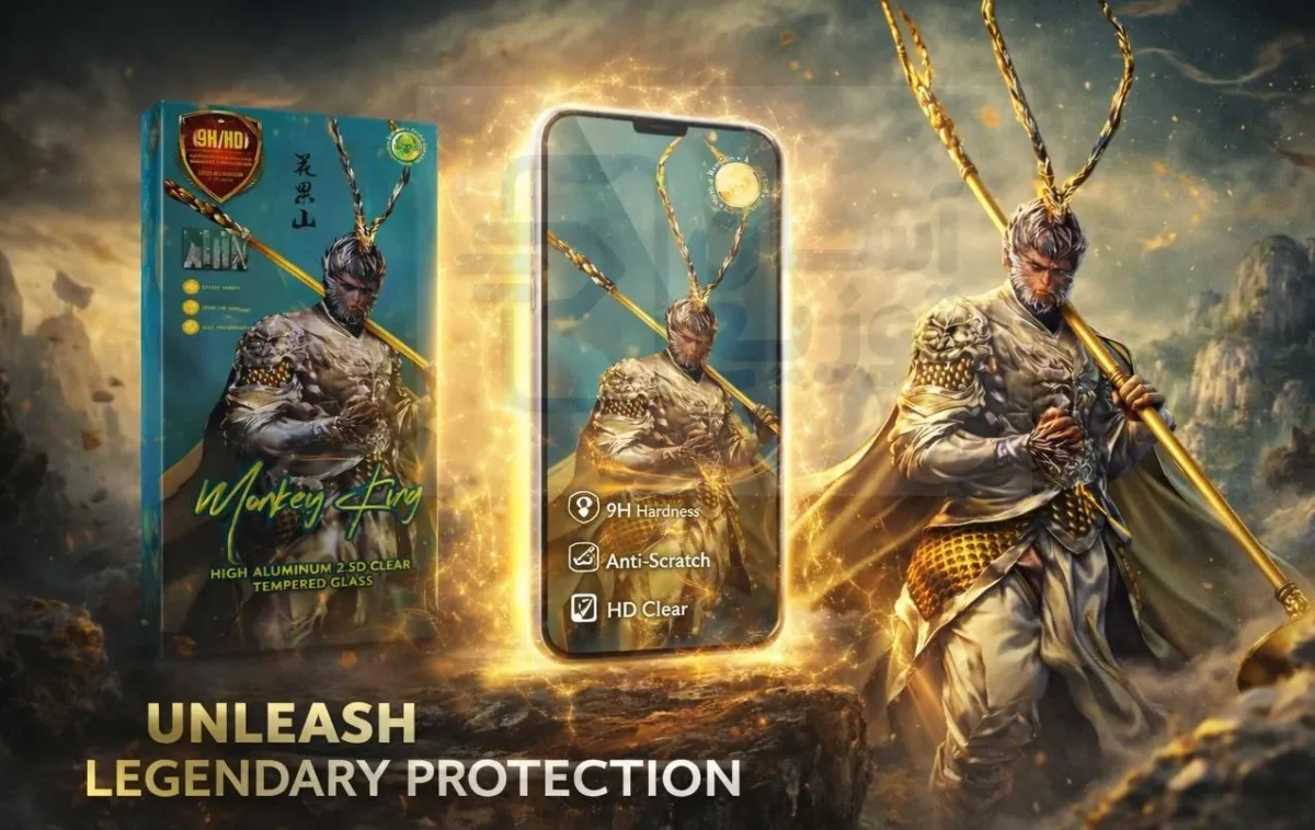 گلس ضد ضربه بدون حاشیه مانکی کینگ Monkey King4