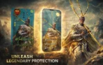 گلس ضد ضربه بدون حاشیه مانکی کینگ Monkey King4