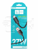 کابل فست شارژ 27 وات USB به Type-C دنمن VdenmenV مدل D77T-asantozi3