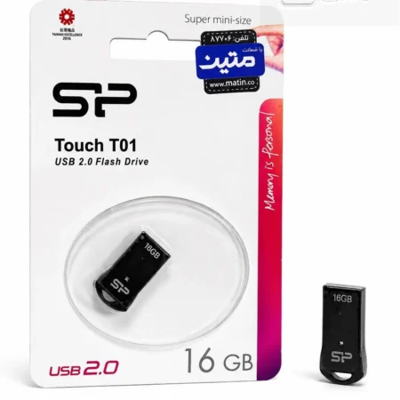 فلش مموری سیلیکون پاور Silicon Power مدل Toch T01 - USB 2.0 حافظه 16 گیگابایت