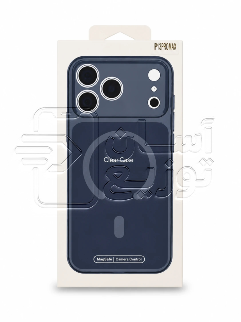 قاب مگسیف کلیر محافظ لنز دار مدل magsafe clear case - camera contol مناسب برای آیفون 13 پرومکس